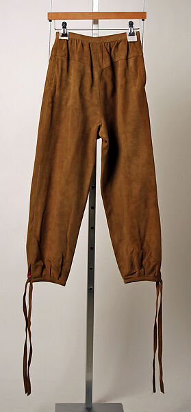 Pantsuit, Bonnie Cashin (American, Oakland, California 1908–2000 New York), leather, wool, American
