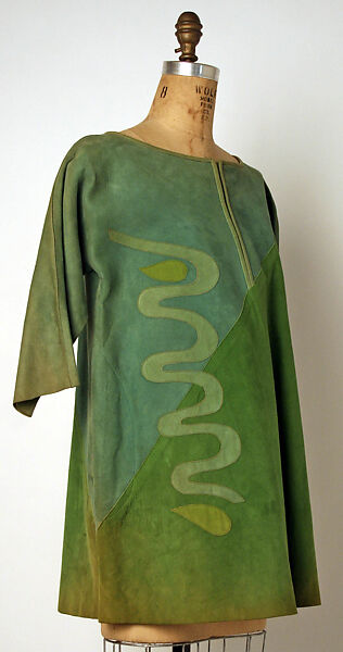 Tunic, Bonnie Cashin (American, Oakland, California 1908–2000 New York), leather, American