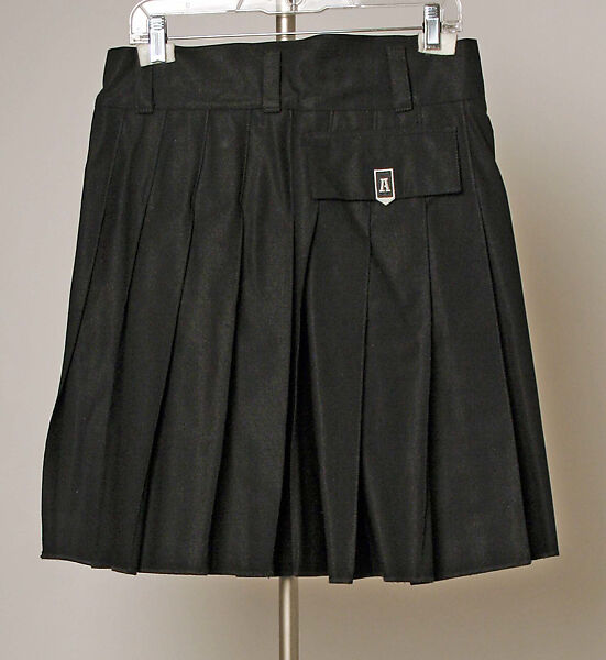 Kilt, Amerikilt (American, founded 2002), a,b) cotton; metal
c) leather; metal, American