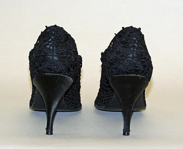 Shoes, Salvatore Ferragamo (Italian, founded 1927), cotton, Italian