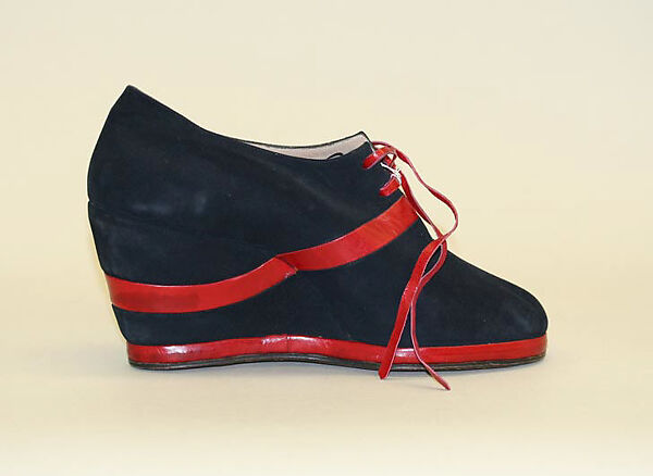 Shoes, Salvatore Ferragamo (Italian, founded 1927), leather, Italian