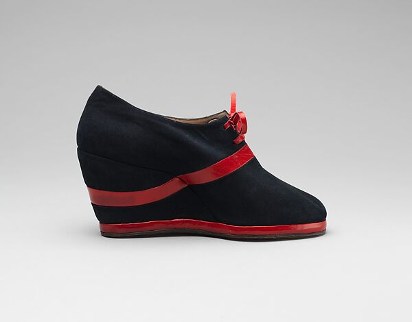 Shoes, Salvatore Ferragamo (Italian, founded 1927), leather, Italian