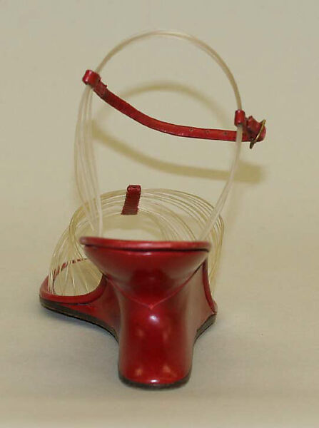 "The Invisible", Salvatore Ferragamo (Italian, founded 1927), leather, nylon, Italian