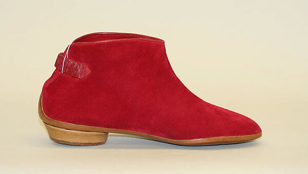 Boots, Salvatore Ferragamo (Italian, founded 1929), leather, Italian 