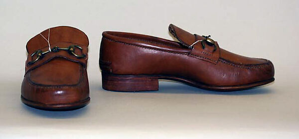 Moccasins, Gucci (Italian, founded 1921), leather, Italian 