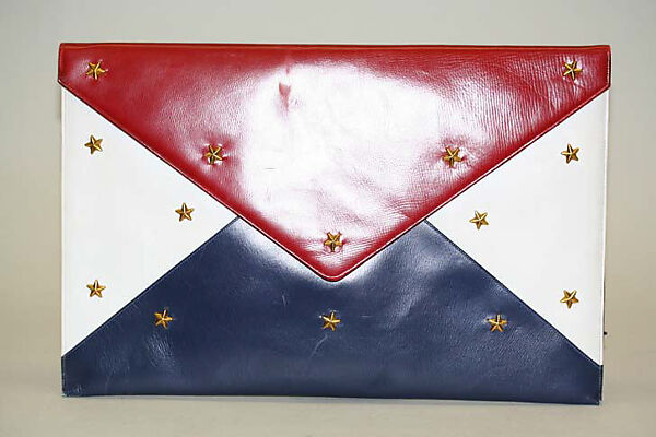 Accessory set, Dominick LaValle, leather, metal, cotton, acetate, American