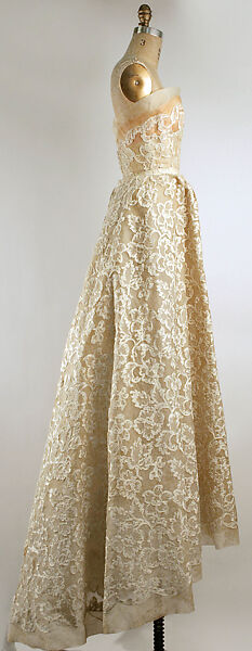 "Phyllis", House of Dior (French, founded 1946), cotton, silk, French