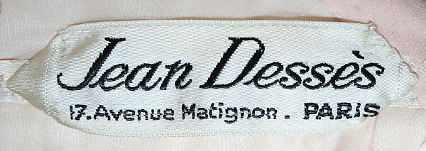 Ball gown, Jean Dessès (French (born Egypt), Alexandria 1904–1970 Athens), silk, French