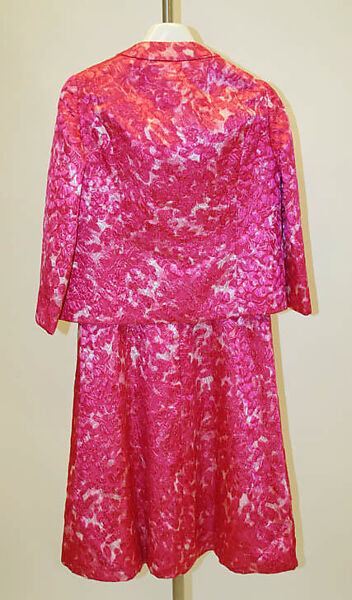 Evening ensemble, Mainbocher (French and American, founded 1930), silk, American