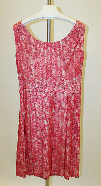 Evening ensemble, Mainbocher (French and American, founded 1930), silk, cotton, American