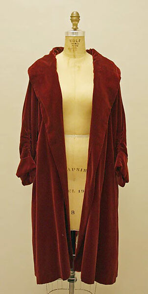 Evening coat, House of Lanvin (French, founded 1889), [no medium available], French 