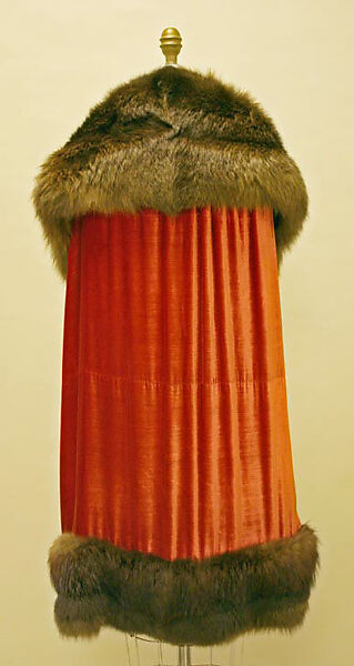 Evening wrap, House of Lanvin (French, founded 1889), fur, French
