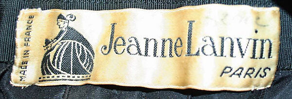 Evening ensemble, House of Lanvin (French, founded 1889), cotton, silk, French