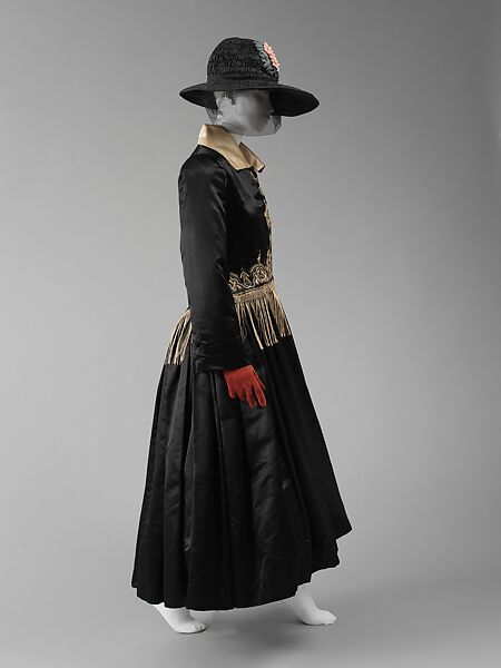 Evening coat, House of Lanvin (French, founded 1889), silk, French 