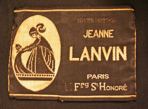 Coat, House of Lanvin (French, founded 1889), wool, silk, French