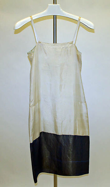 Evening dress, Lucien Lelong (French, 1889–1958), silk, metallic thread, French