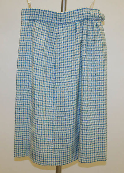 Suit, Mainbocher (French and American, founded 1930), (a, b) wool; (c) silk, American