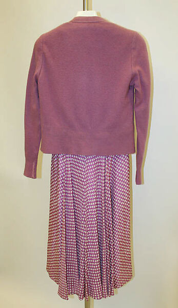 Ensemble, Mainbocher (French and American, founded 1930), silk, American