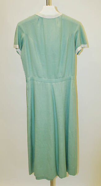 Dress, Mainbocher (French and American, founded 1930), linen, American