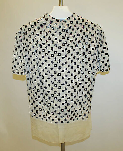Blouse, Mainbocher (French and American, founded 1930), silk, American