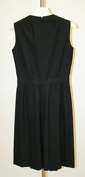 Ensemble, Mainbocher (French and American, founded 1930), silk, linen, plastic (cellulose nitrate), American