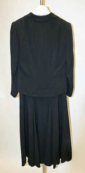 Suit, Mainbocher (French and American, founded 1930), silk, American