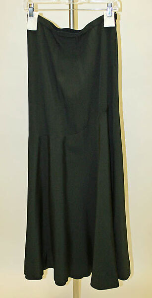 Evening skirt, Mainbocher (French and American, founded 1930), silk, American