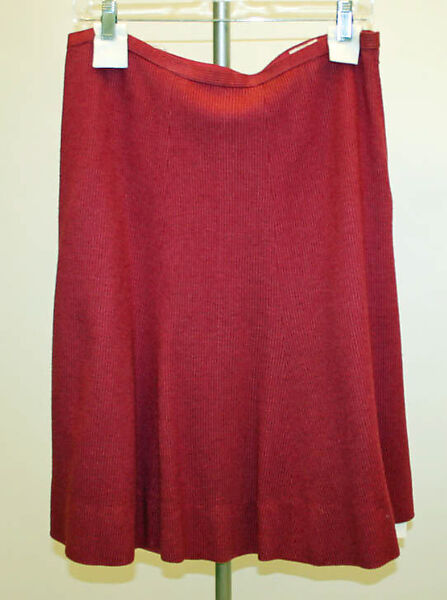 Suit, Mainbocher (French and American, founded 1930), silk, wool, American