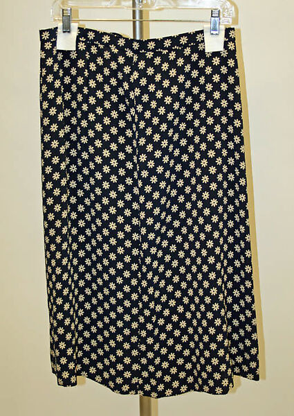 Suit, Mainbocher (French and American, founded 1930), rayon, plastic (cellulose nitrate), American