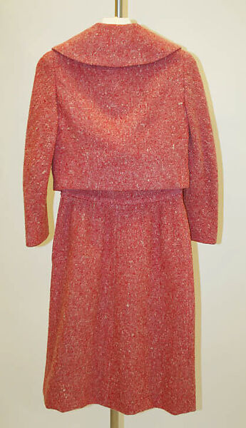 Suit, Mainbocher (French and American, founded 1930), wool, silk, American