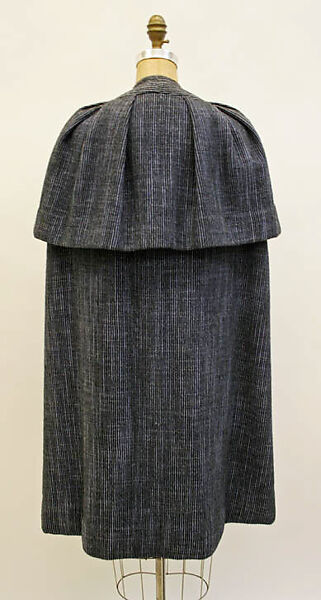 Cape, Mainbocher (French and American, founded 1930), wool, American