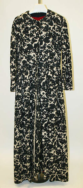 Evening ensemble, Vera Maxwell (American, 1901–1995), wool, silk, American 