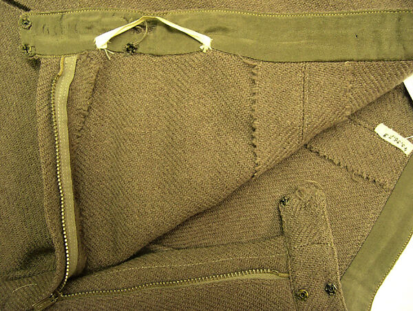 Suit, Vera Maxwell (American, 1901–1995), leather, American