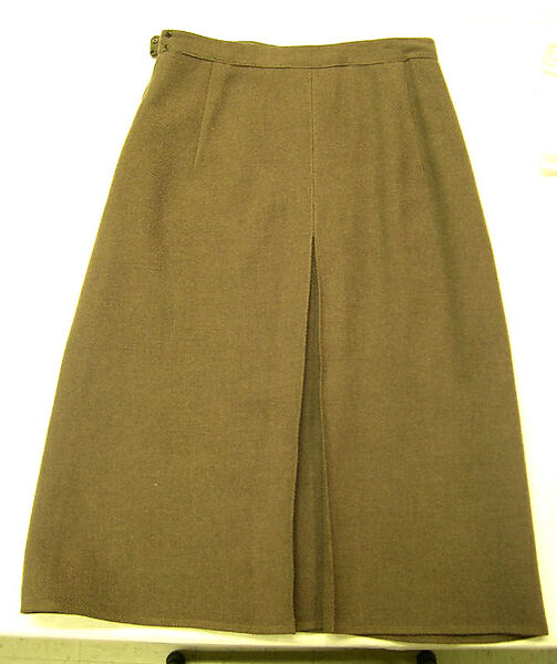 Suit, Vera Maxwell (American, 1901–1995), leather, American