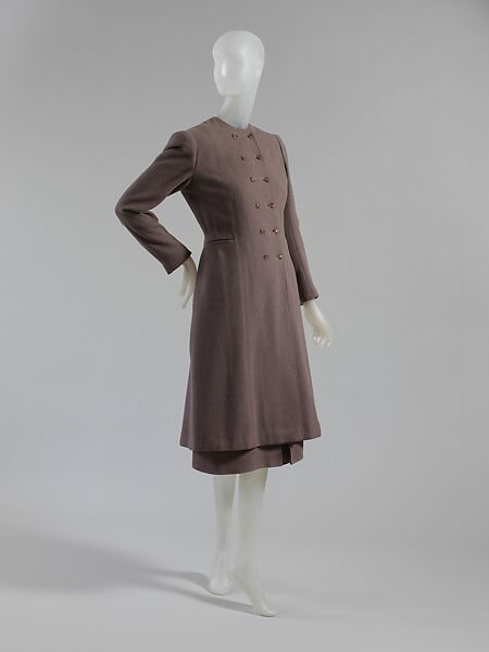 Suit, Vera Maxwell (American, 1901–1995), leather, American 
