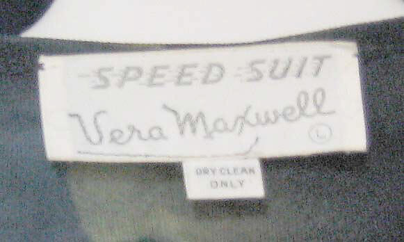 Dress, Vera Maxwell (American, 1901–1995), nylon, American