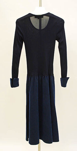 Dress, Vera Maxwell (American, 1901–1995), nylon, American