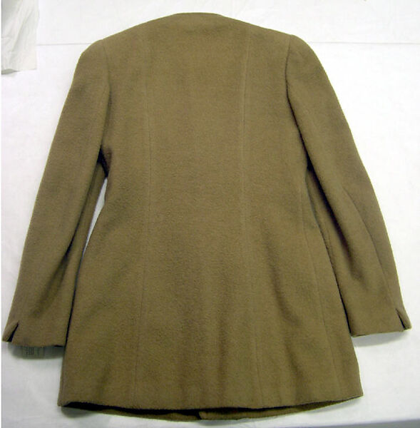 Coat, Vera Maxwell (American, 1901–1995), camel hair, American