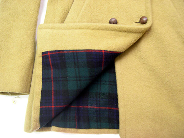 Coat, Vera Maxwell (American, 1901–1995), camel hair, American