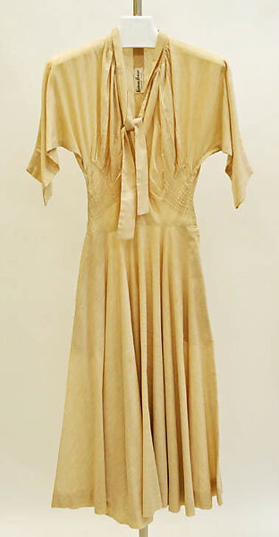 Dress, Claire McCardell (American, 1905–1958), cotton, American 