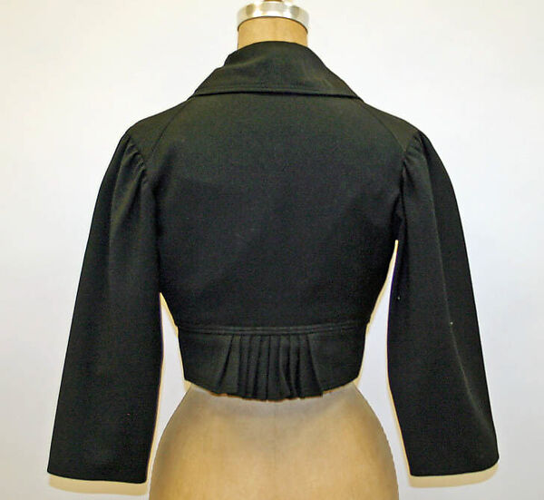 Jacket, Claire McCardell (American, 1905–1958), wool, cotton, American