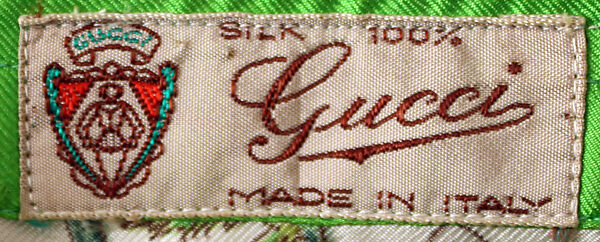Blouse, Gucci (Italian, founded 1921), silk, Italian