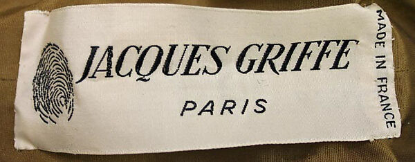 Suit, Griffe of Paris (French), wool, silk, French