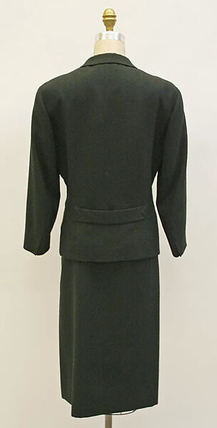 Suit, Griffe of Paris (French), wool, silk, French