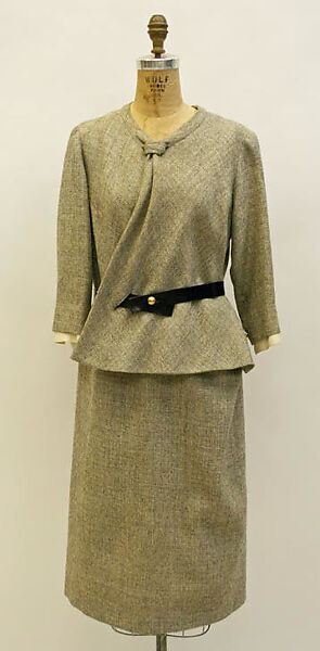 Dress, Griffe of Paris (French), wool, French 
