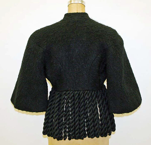 Jacket, House of Givenchy (French, founded 1952), wool, silk, French