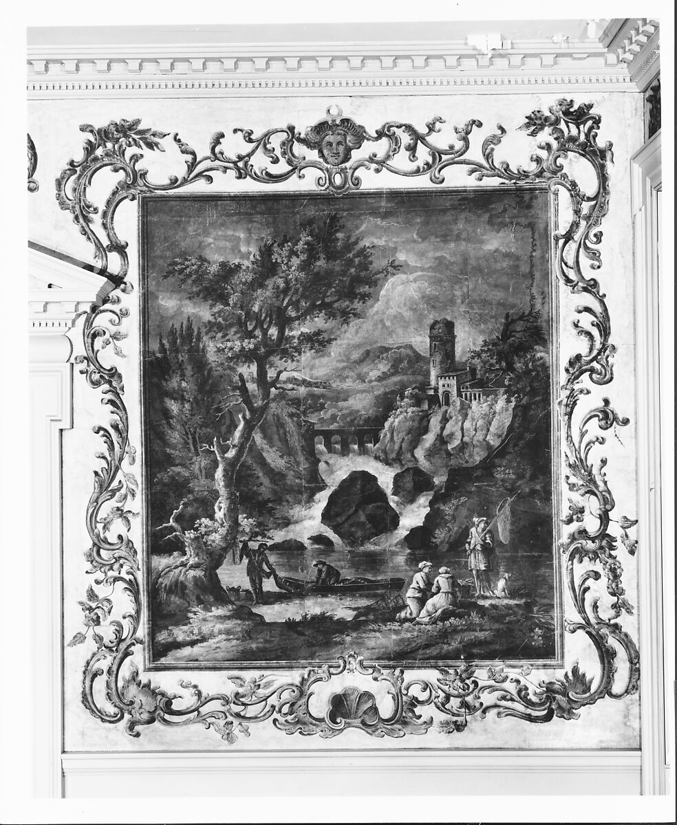 Wallpaper, Tempera on watercolor paper