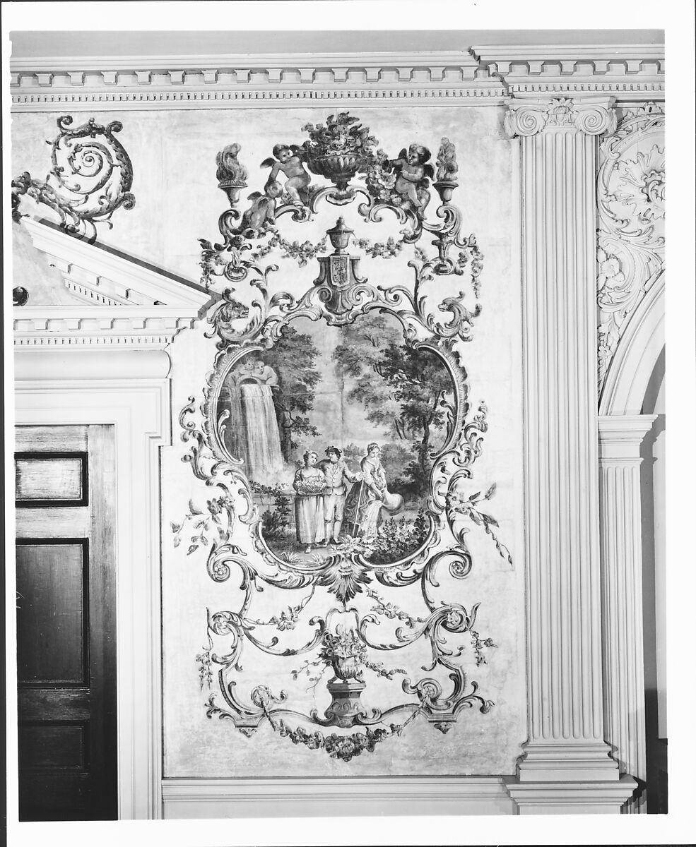 Wallpaper, Tempera on watercolor paper