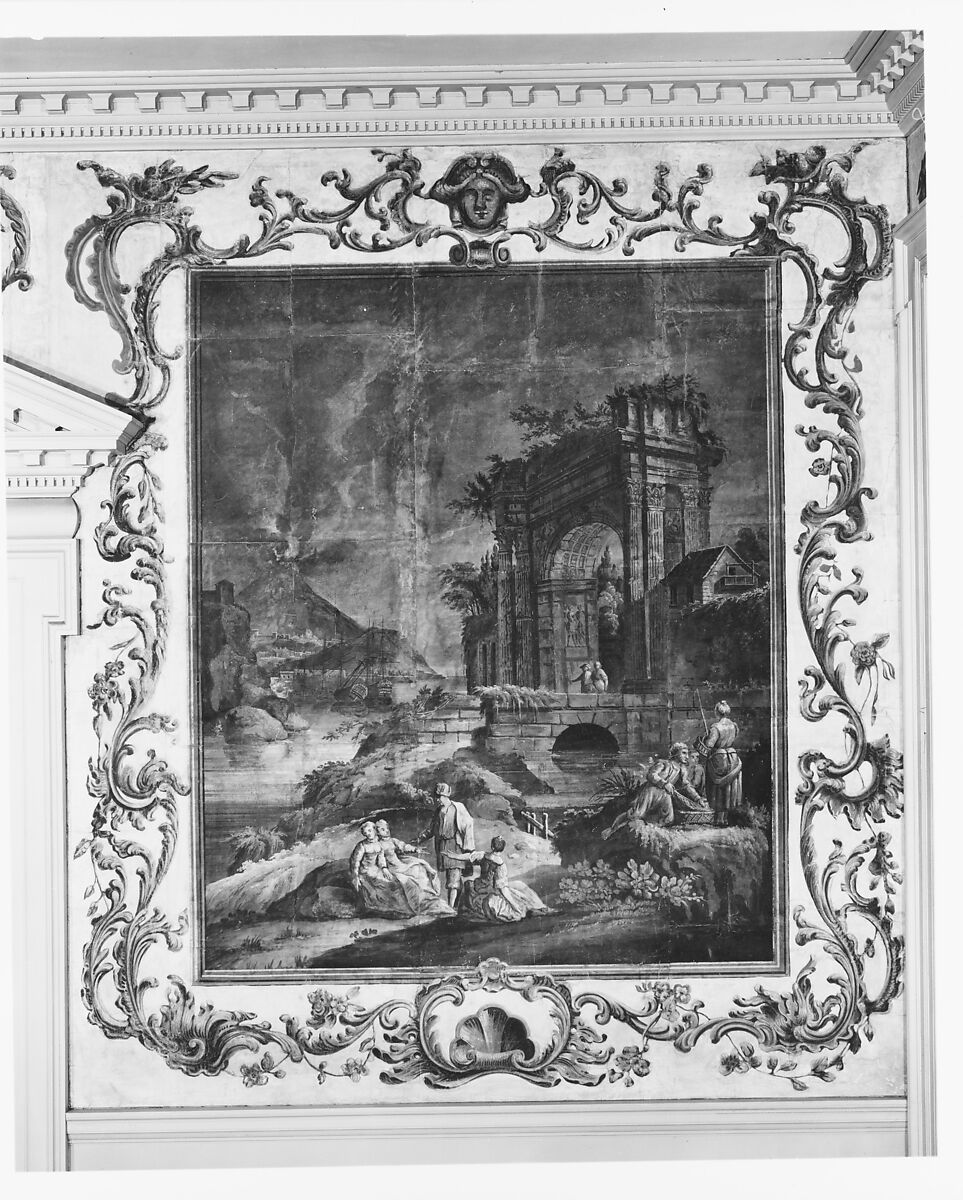 Wallpaper, Tempera on watercolor paper