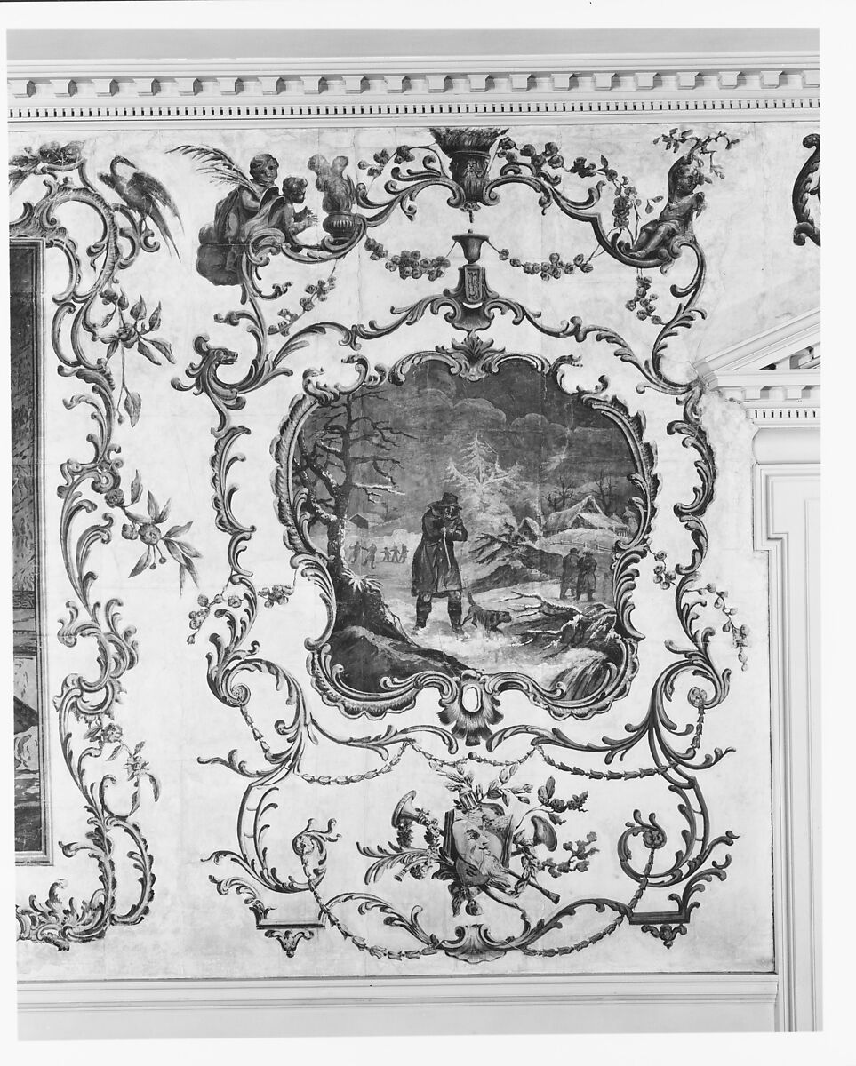 Wallpaper, Tempera on watercolor paper